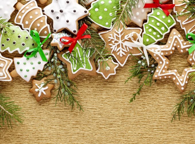 Wallpaper Christmas, New Year, cookies, 5k, Holidays 5235715142
